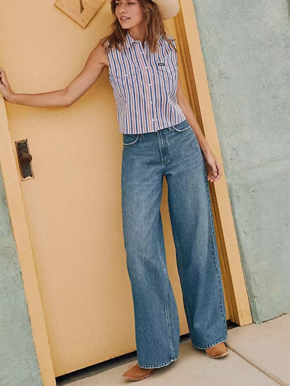 Wrangler Retro Bailey Wide Leg High-Rise Women’s Jeans NWT